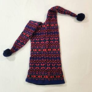 Vintage 90s Knit Jester Ski Hat